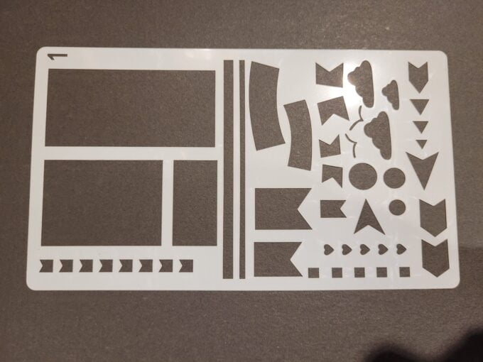 Pack de 20 planches de pochoirs 3 Pack de 20 planches de pochoirs – Image 3
