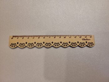 Réglette en bois