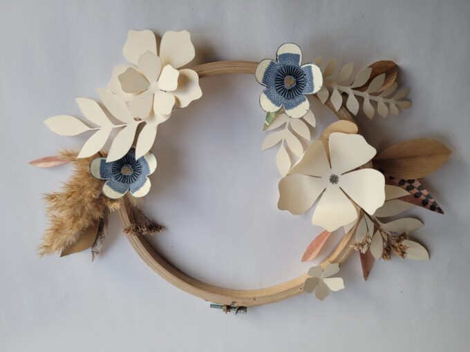 Couronne de fleurs