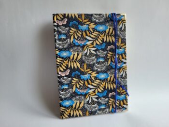 Bullet Journal - Fleurs japonaises bleue