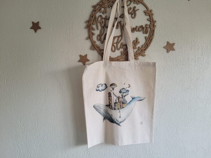 Tote bag Baleine 5 Tote bag Baleine – Image 5