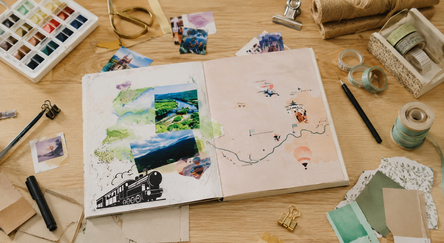 Fabrication d'un Carnet de Voyage 7 Fabrication d'un Carnet de Voyage – Image 7