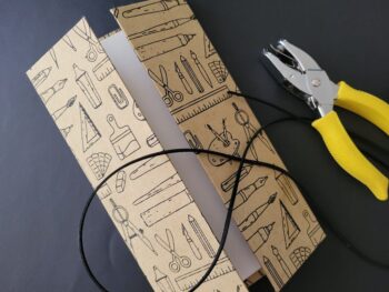 Carnet portefeuille dépliant