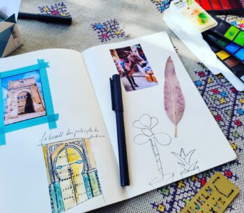 J'organise mon carnet de voyage