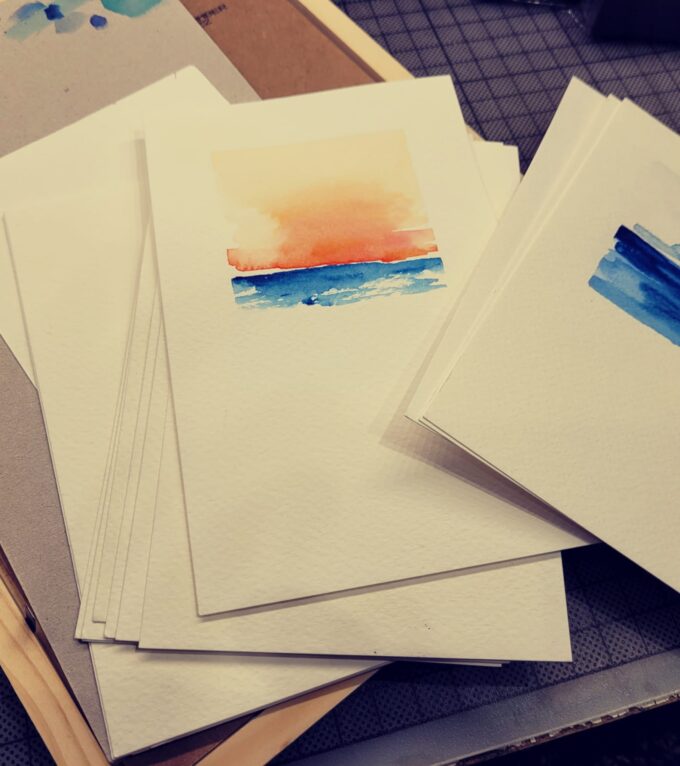 Dessin de paysages à l'aquarelle – Image 4