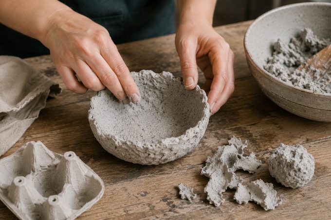 Terre de papier : Sculptures & objets en papier recyclé